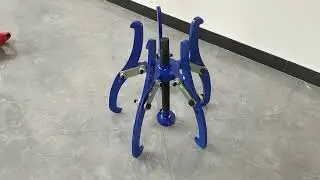 Five-jaw hydraulic puller