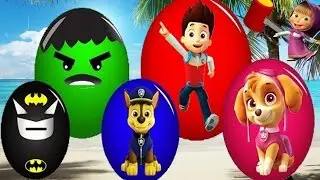 Learn Colors With Paw Patrol For Children, Toddlers - Colors for Children to Learn with Surprise Egg