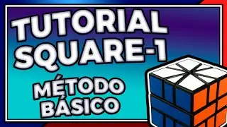 Como Montar o Square-1 - Método Básico - Tutorial Completo - Vídeo Único - Simples e Fácil