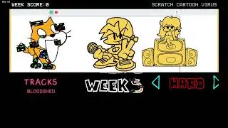 Vs Cartoon Virus Scratch Cat Friday Night Funkin mod