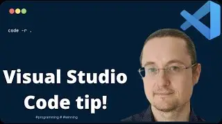 [VS Code tip] Reload Visual Studio Code at current work directory, code -r . - Use it! 