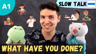 Easy Conversation in Russian | What have you done? | Perfective VS Imperfective | Slow Russian