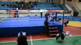 Чемпионат Армении по боксу 66кг Амир Бадоян(Эчмиадзин)-Нарек Греян (Мартуни)