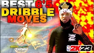 BEST DRIBBLE MOVES FOR 6'5 AND UP BUILDS IN NBA 2K23 THESE ARE THE FASTEST DRIBBLE MOVES IN THE GAME