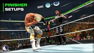 These Finisher Setups in WWE 2K23 Are INSANE! TOP 20