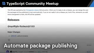 Easily publishing fully-typed dependency with confidence by Phumrapee Limpianchop