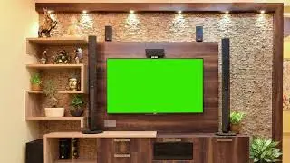 TV Green Screen Video 4K