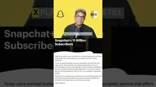 Snapchat+ Plan Crosses the 11 Million 'Subscribers' Milestone   #Shorts