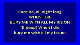 Lil Peep x Lil Tracy -  Witchblades (karaoke)