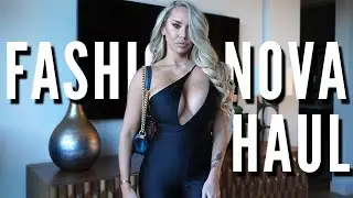 Claudia Fijal | Sexy Fashion Nova Outfit Try On Haul | I Barely Fit!