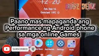 Paano mas mapaganda ang Performance ng Android phone sa mga online Games