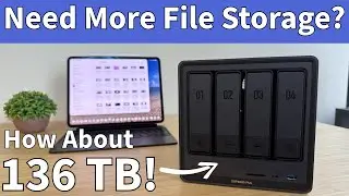 Using NAS storage with M4 iPad Pro! UGREEN NAS DXP4800 Plus Full Setup Guide!!