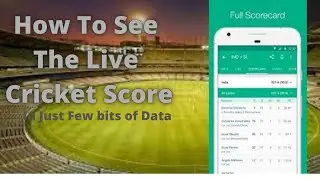 How to see cricket scores by using little bit of data - fully secured