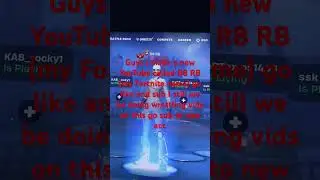 New acc R8 RB go like and sub