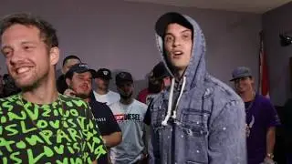 KOTD - Rap Battle - Tipsy Russell vs Cal Jaxxon | 