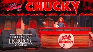Late Night with Chucky at Halloween Horror Nights 2024