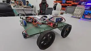 Obstacle Avoidance car with metal detector and Surveillance