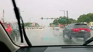 Rainy weather❤️relaxation on the road❤️Orlando, Florida, August month