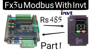 Fx3u plc modbus With Invt Inverter Part 1