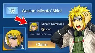 CLAIM FREE Minato Namikaze Skin in MLBB (REDEEM CODE)