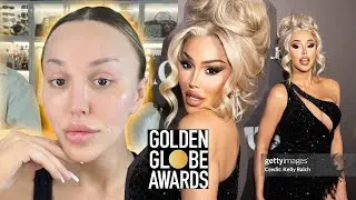 GOLDEN GLOBES GET READY WITH ME | La Demi