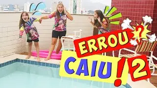 DESAFIO DA PISCINA 2 - SE NÃO SOUBER A RESPOSTA CAI NA PISCINA ☆ Mileninha ☆