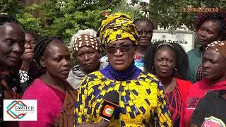 NACOWD WOMEN GROUP VISIT YOUNG GIRLS IN MAJENGO SLUM