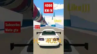CRAZY crash test at 6000km/h ! gta5 #gtav #gta5 #shorts #gta6 #highspeed #fail #jump #mods #online