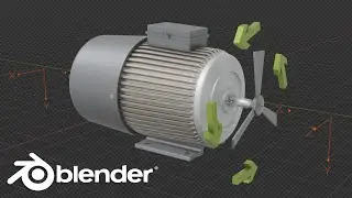 Motor In Blender Rigid Body Constraint Beginner Tutorial 