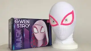 SpiderGwen Surprise SPIDERGWEN LED MASK to Spiderman Bros