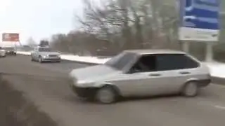 Дрифт на ВАЗ 2109