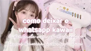 ʚ ،، Como deixar o whatsapp kawaii - liberando meu gbwhatsapp + 2 temas kawaii ՚՚ 🐰 ៸៸ 𓂃