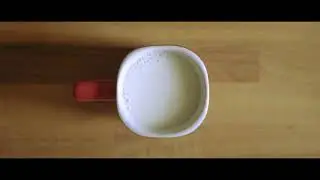 making coffee.