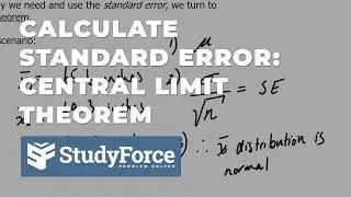 📚 How to calculate standard error of the mean and why it's important (Central Limit Theorem)