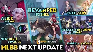 REVAMPED IRITHEL & ALICE | RESALE RARE STARLIGHT | FREE SKIN EVENT - Mobile Legends 