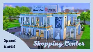 🛍️ The Sims 4 | Shopping Center/Mall | Speedbuild 🛍️