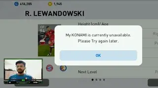 How to solve My Konami is currently unavailable | eFootball Points PES 2021 Mobile