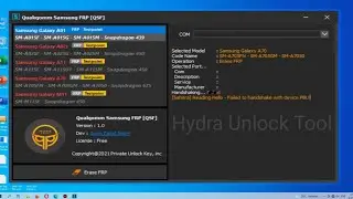 Qualcomm SAMSUNG FRP Tool Fix BY Pass FRP Samsung
