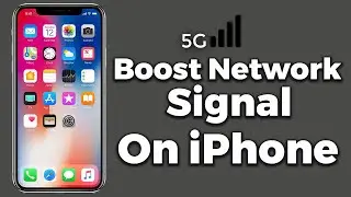 iPhone Low Network Problem | How to Boost Network Signal on iphone | How to fix Low Signal on iPhone