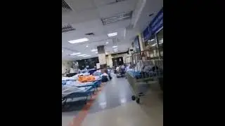 Beginilah keadaan hospital dah habis katil untuk pesakit covid
