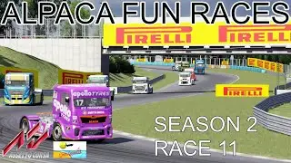 Alpaca Fun Races - ETRC trucks at Hungaroring - Assetto Corsa