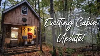 Cabin Update: I've been waiting for this moment!