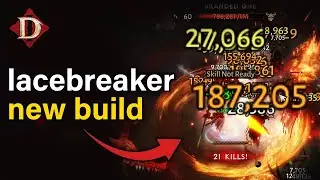 LACEBREAKER BARB - It's INSANE! Diablo Immortal Barbarian New PvE Build
