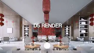 D5 Assets Library Updates｜Models｜Interior Decorations, Dynamic Curtains, Fitness Equipment, and more