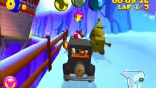 Wacky Races Game Sample - Dreamcast