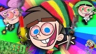 Los FUMAOS MÁGICOS   PARODIA los PADRINOS MÁGICOS   MLG