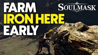 Easiest Low-Level Iron Mine Locations - How to Farm Iron in Bronze Age | Soulmask Tips & Tricks 2024