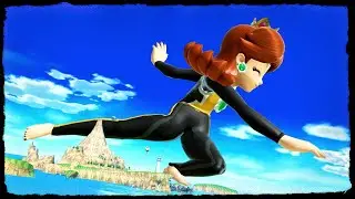 SSBU Giantess - Giant Growing Daisy's Surfing Vacation