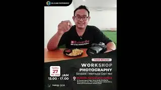 workshop strobist mulai dari nol..27 mei 2023.