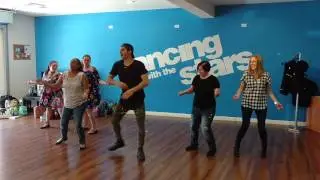 A Dancing With The Stars Dance Lesson from Alan Bersten #DWTS #GOTGVol2Event